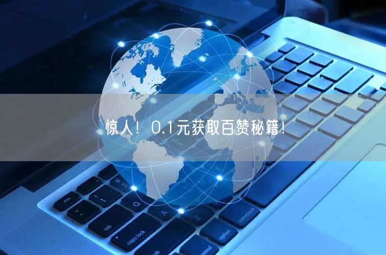 “惊人！0.1元获取百赞秘籍！