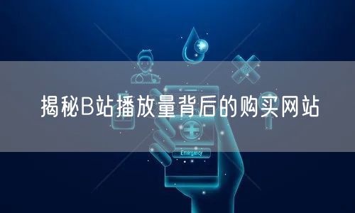 “揭秘B站播放量背后的购买网站