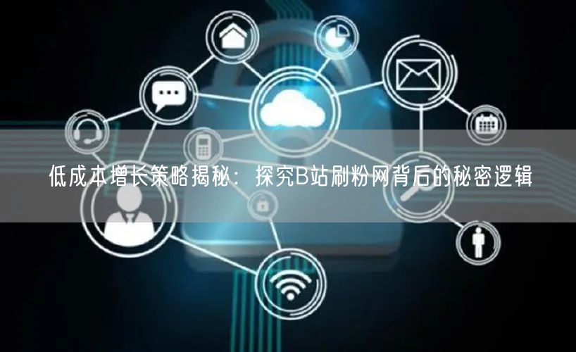 “低成本增长策略揭秘：探究B站刷粉网背后的